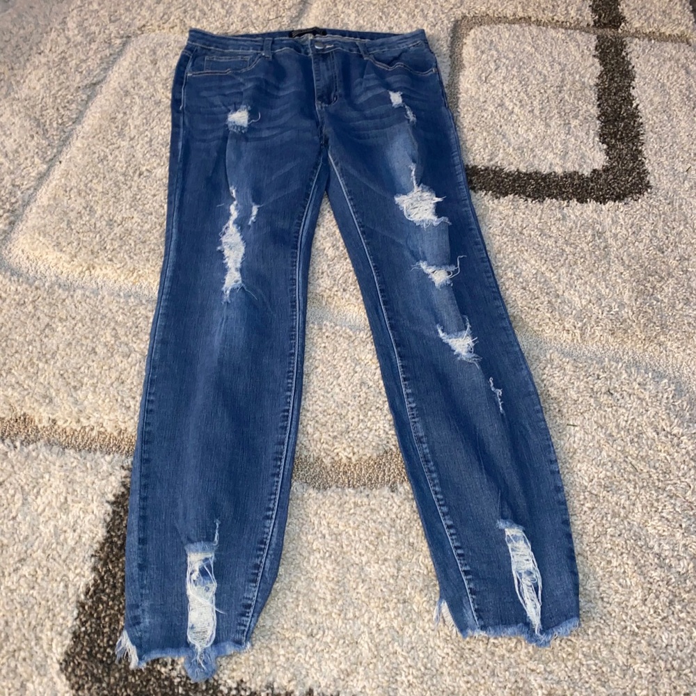 American Bazi distressed jeans